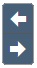Back and forward arrow icons