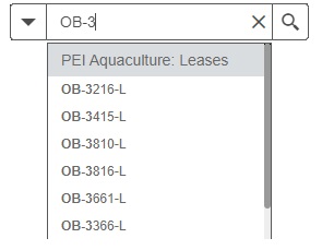 Open search list as a user types, OB-3