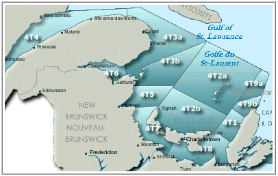 Map of Ground fish Zones